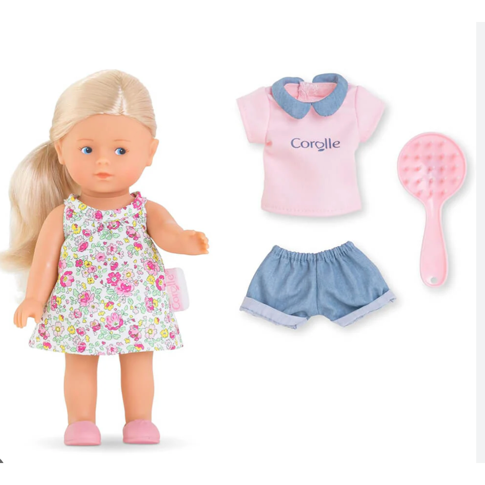 Mini Corolline Rosy Gift Set (8" tall)