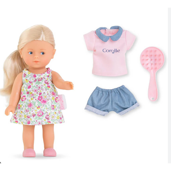 Mini Corolline Rosy Gift Set (8" tall)