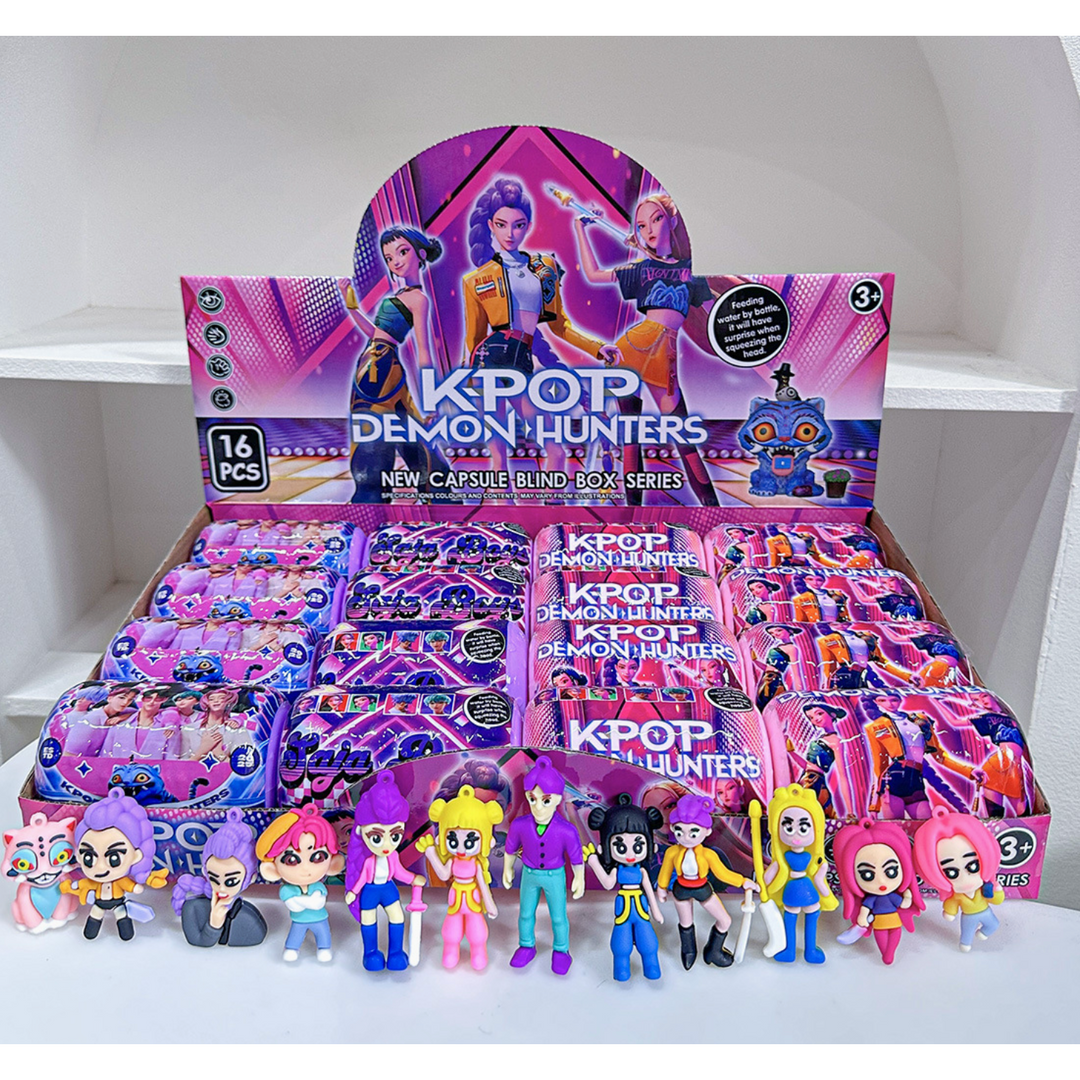 Kpop Demon Hunters Blind Capsule keychain-1 per order
