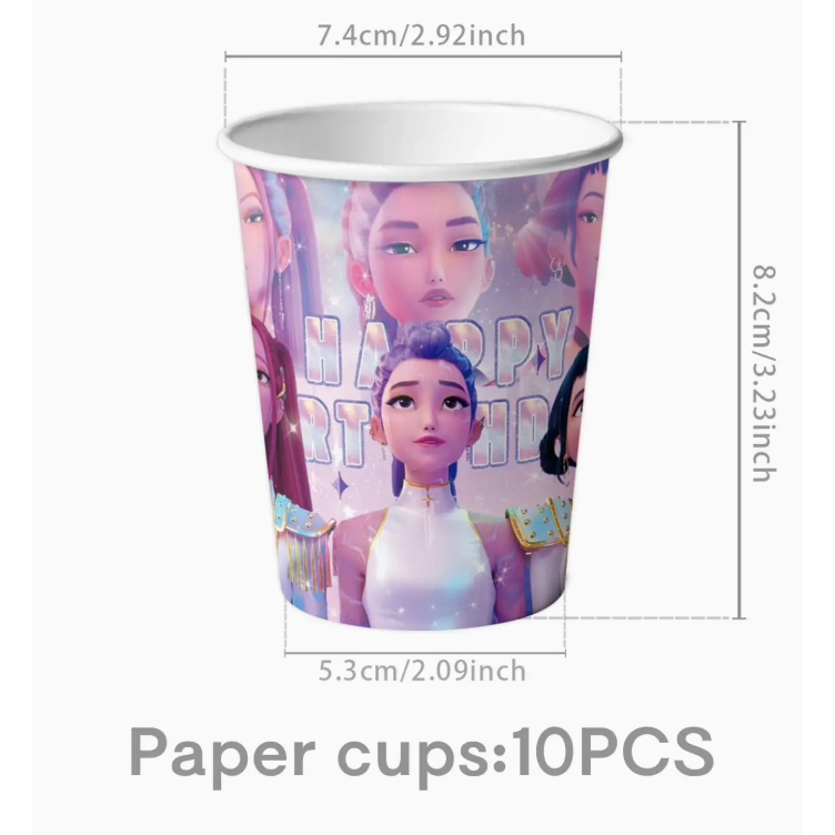 K Pop Demon Hunters Party Supplies