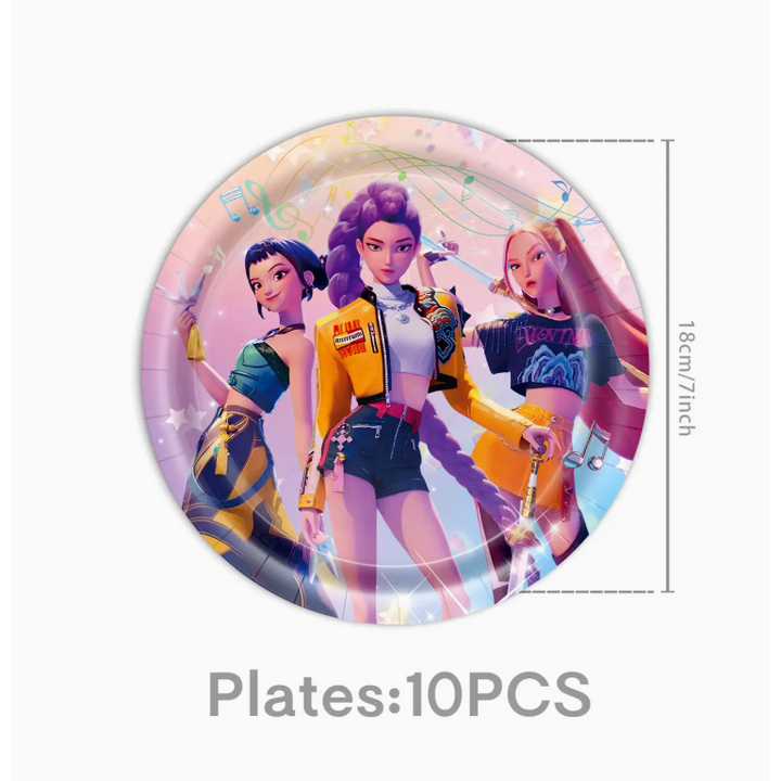 K Pop Demon Hunters Party Supplies