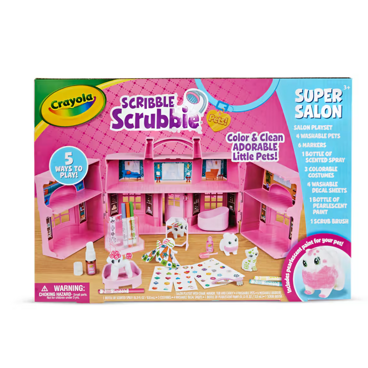 Crayola® Scribble Scrubbie® Pets! Super Salon