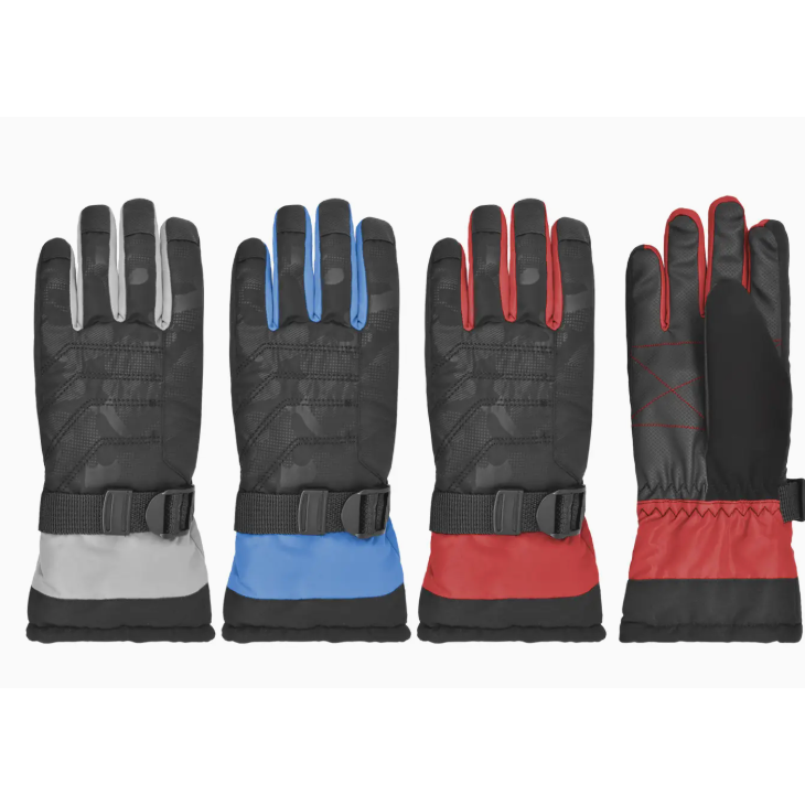 Boys Camo Colorblock Snowboard Glove W. Thinsulate ( 8-12 Years)
