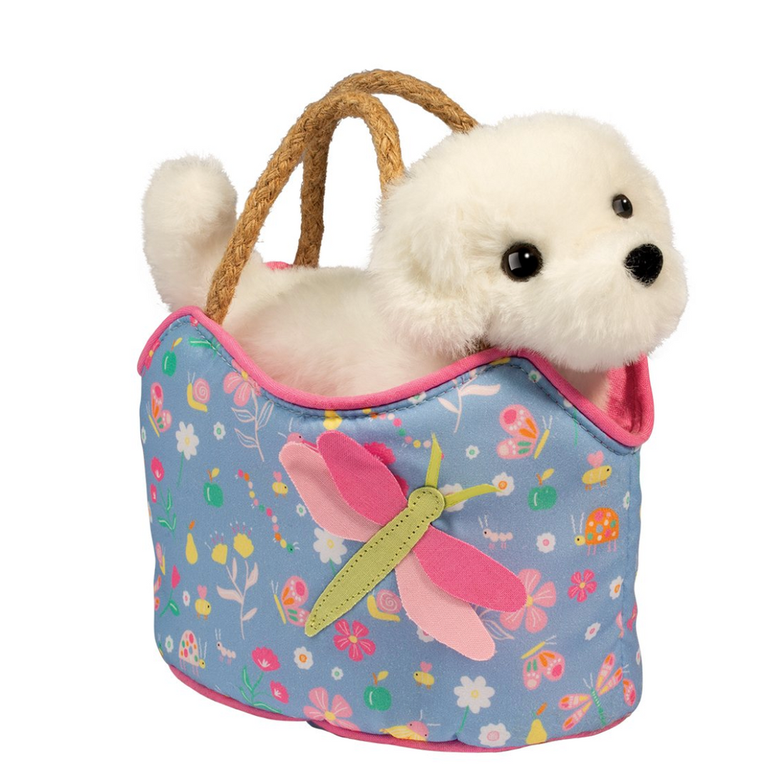 Dragonfly Dreams Sassy Sak with Bichon