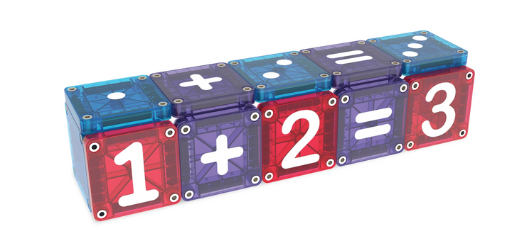 microMAGS  Learn  Numbers  56 Piece Set