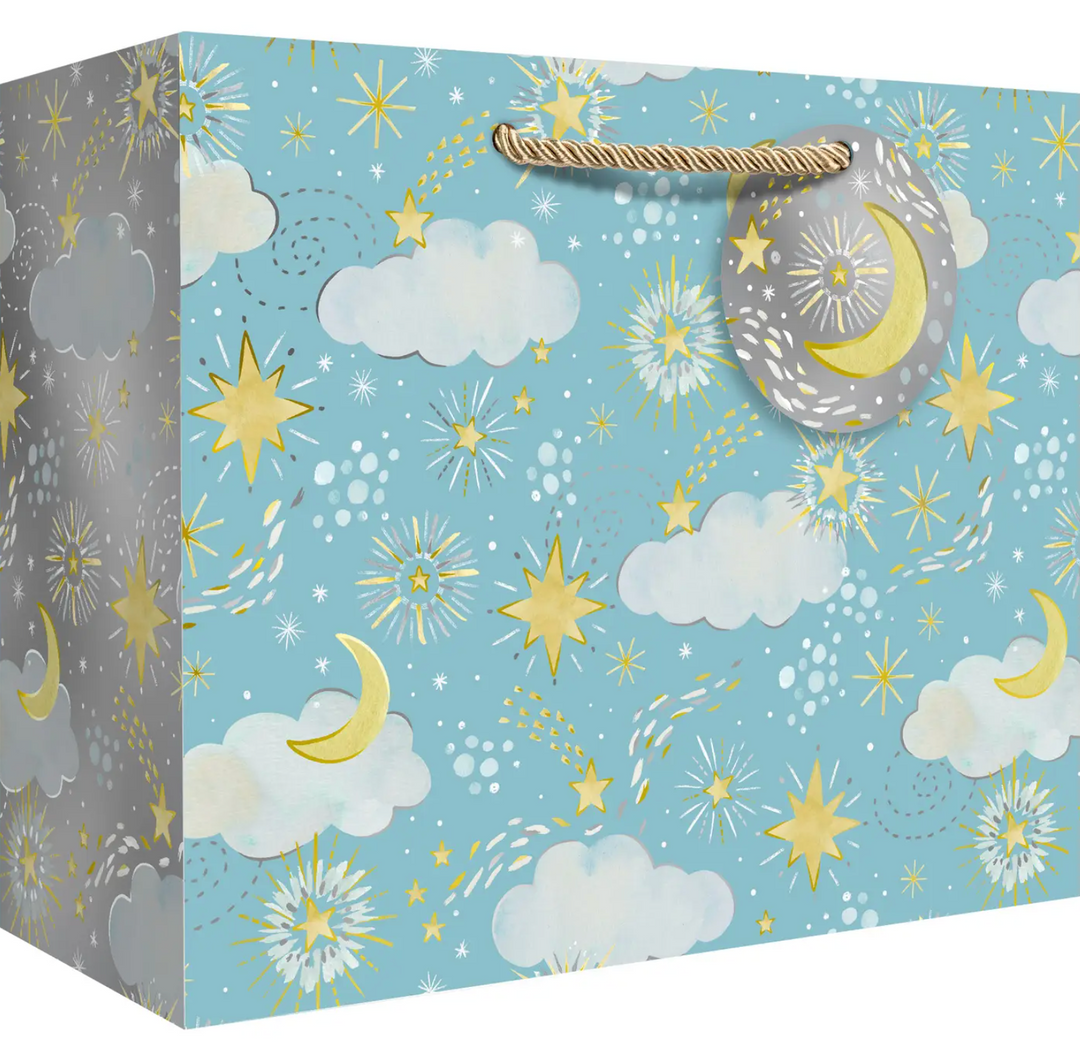 Twinkle Stars Medium Tote Bag