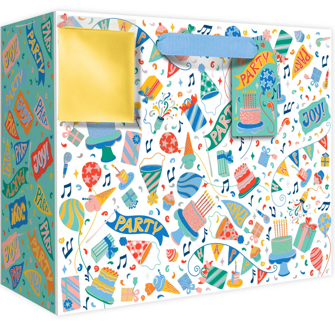 Gift Bag w/ Tissue - Medium - Let's Party