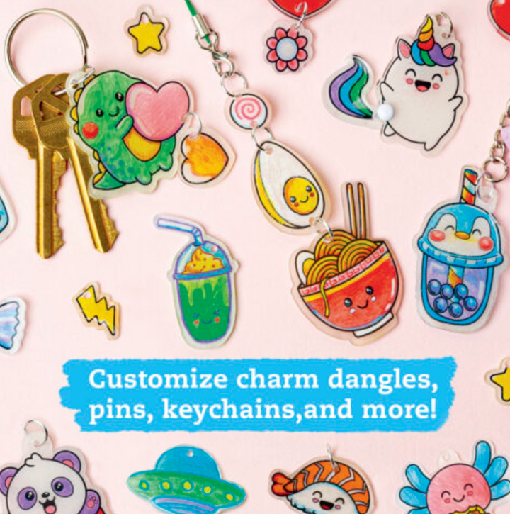 Klutz: Color & Shrink Charms: Kawaii Style