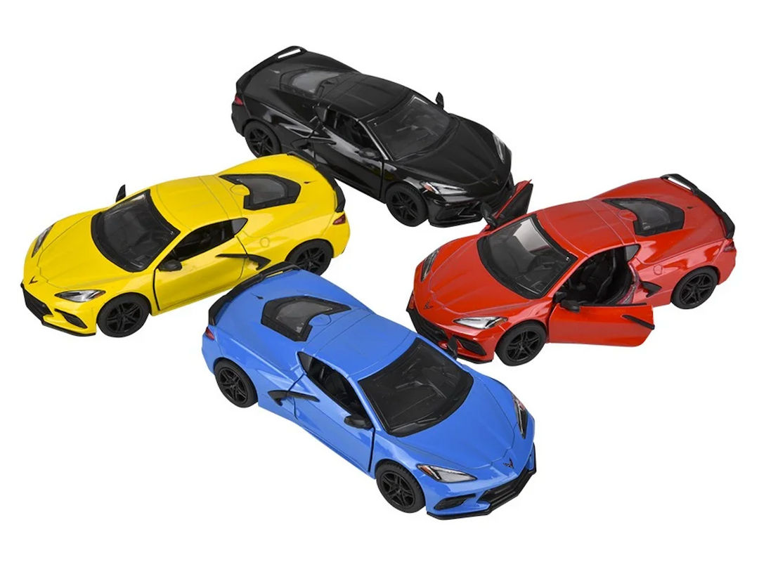 5” Die-Cast Pull Back 2021 Corvette (Assorted)