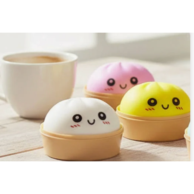 Mystery Pastel Dumpling Mini Squishies-2 Inches
