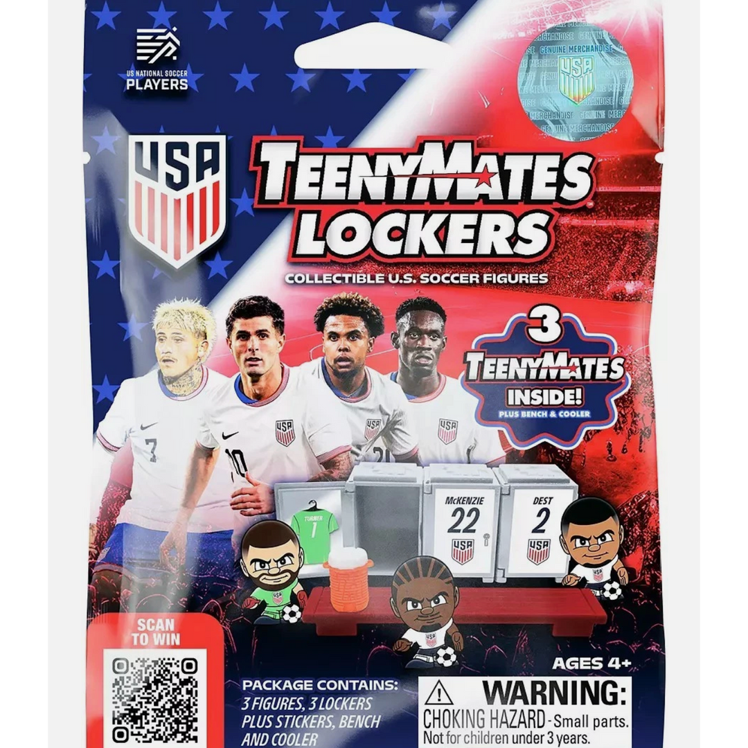 USA Soccer TeenyMates Locker Room Blind Pack