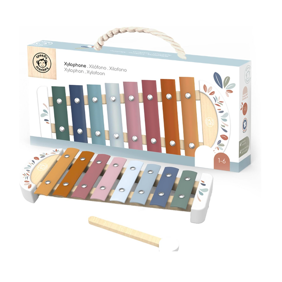 SPEEDY MONKEY Wooden Xylophone
