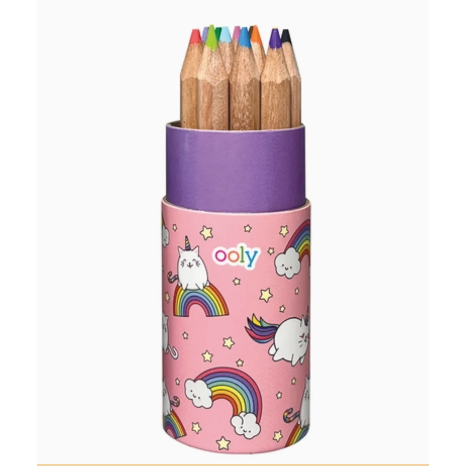 Draw 'n Doodle: Mini Colored Pencils + Sharpener