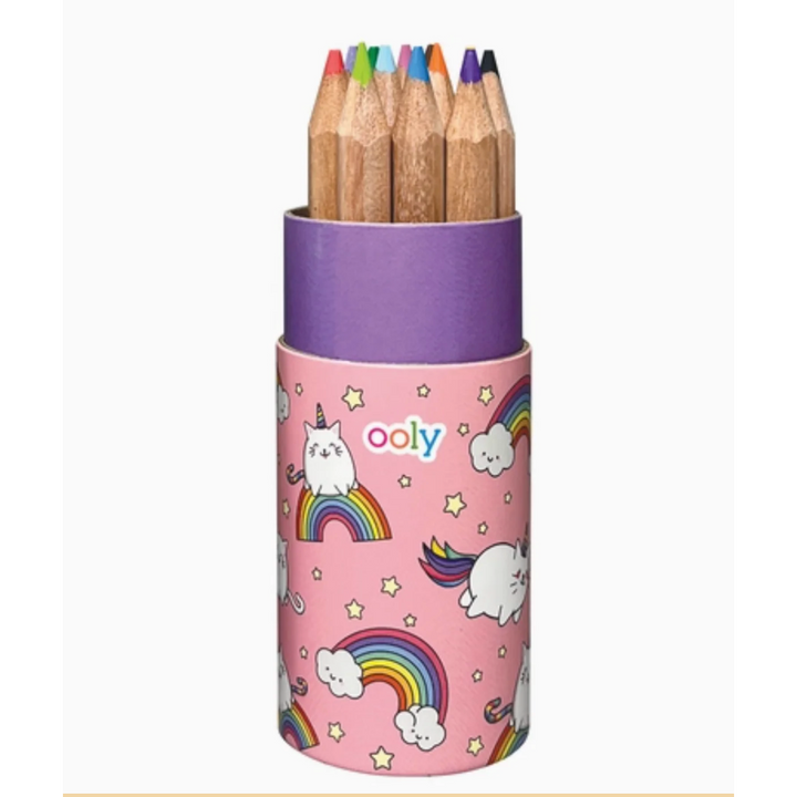 Draw 'n Doodle: Mini Colored Pencils + Sharpener