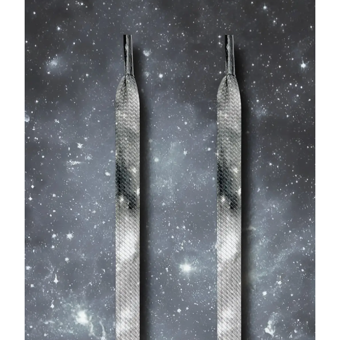 Galaxy Pattern Flat Shoelace - Multi Colors Available