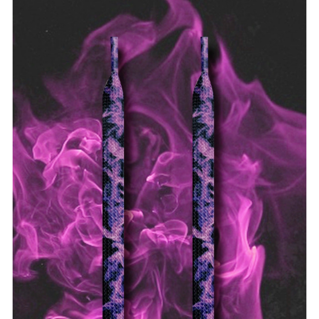 Shoeya Flaming Flat Shoelaces