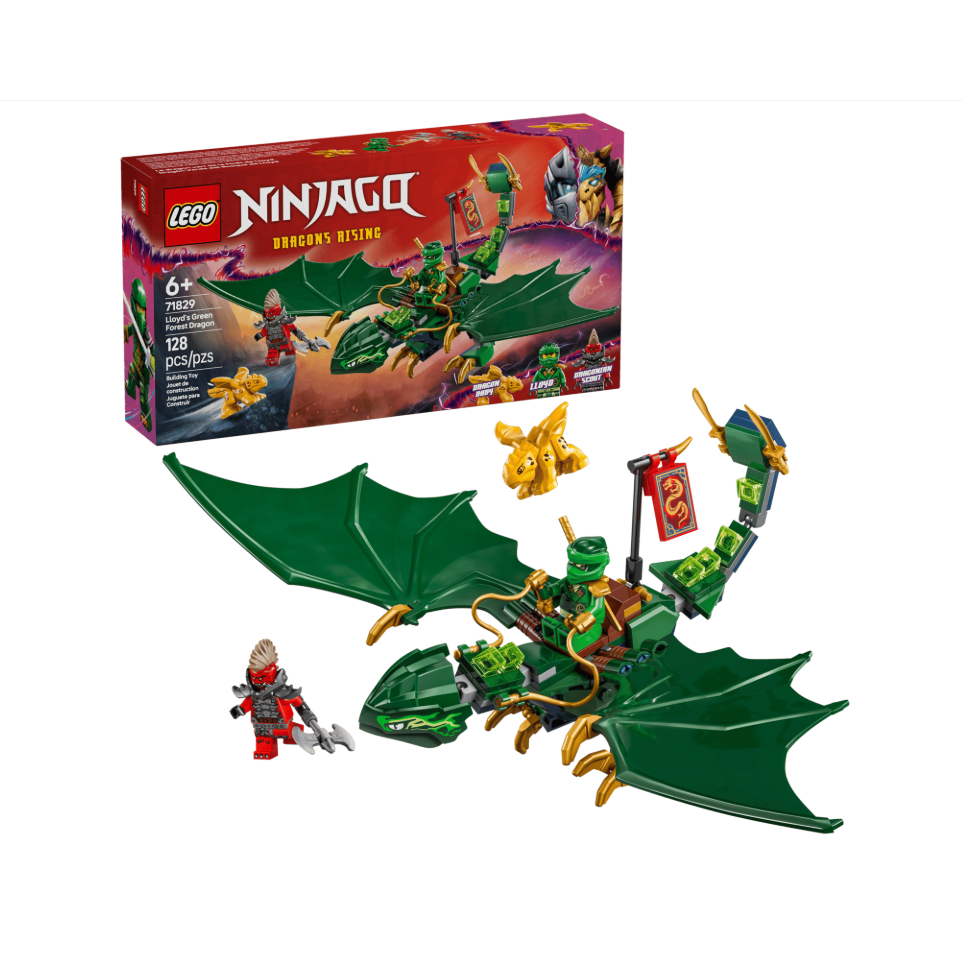 LEGO NINJAGO Lloyd’s Green Forest Dragon (71829)