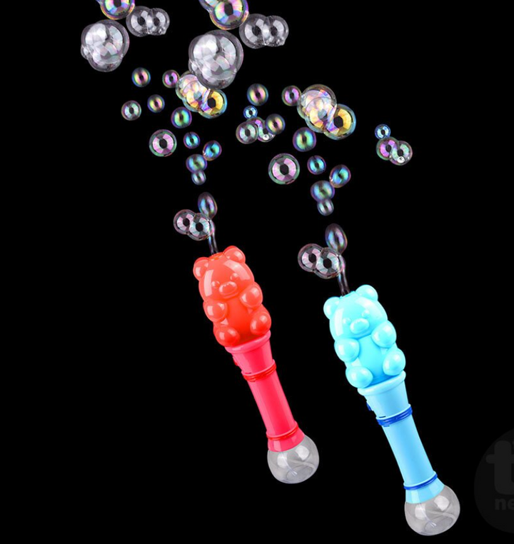 12"light-Up Yummy Bear Bubble Wand- Random pick