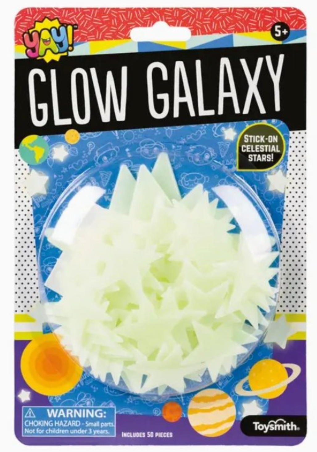 Glow Galaxy Stars- 50 Stars