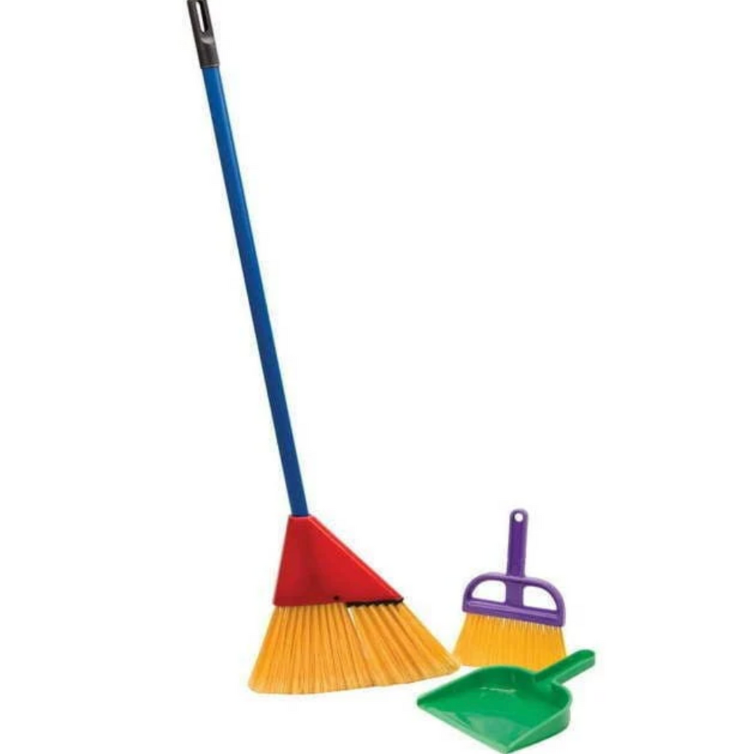 Schylling Childrens Pretend Play Broom Set