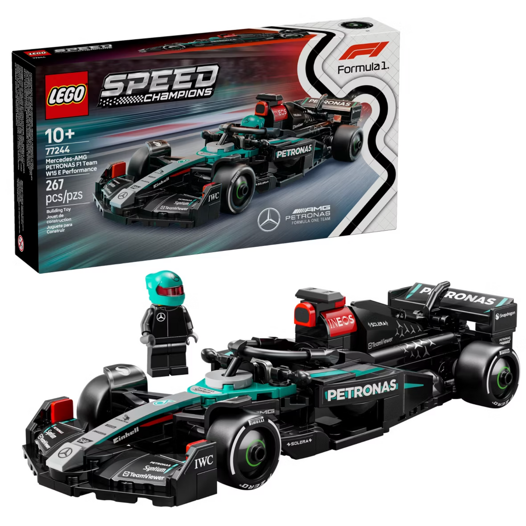 LEGO Speed Champions Mercedes-AMG  F1 W15 Race Car Building Toy 77244