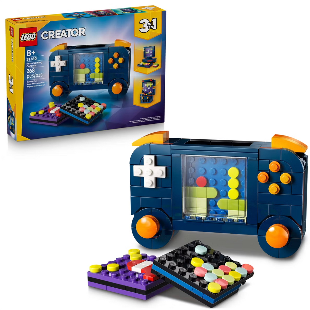 LEGO Creator 3 in 1 Retro Gaming Console Toy 31380