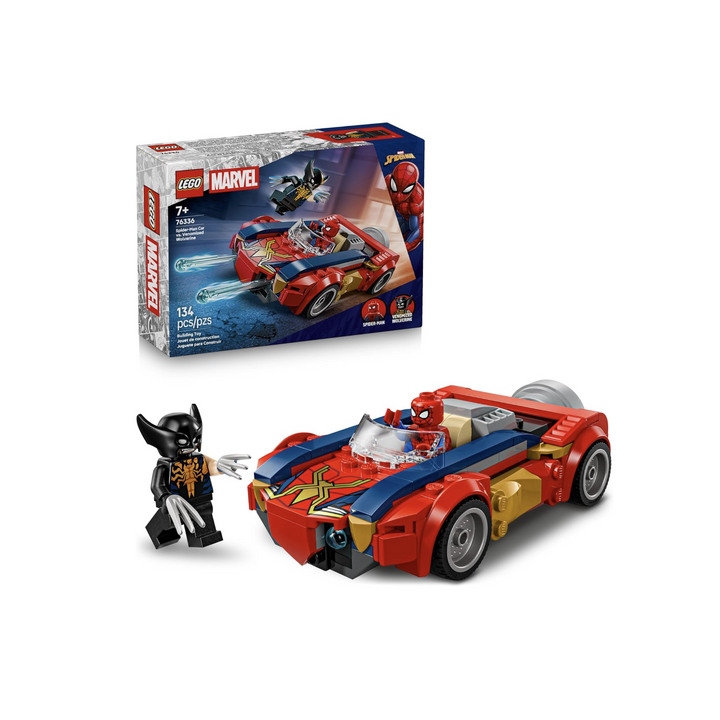 LEGO Marvel Spider-Man Car vs. Venomized Wolverine (76336)