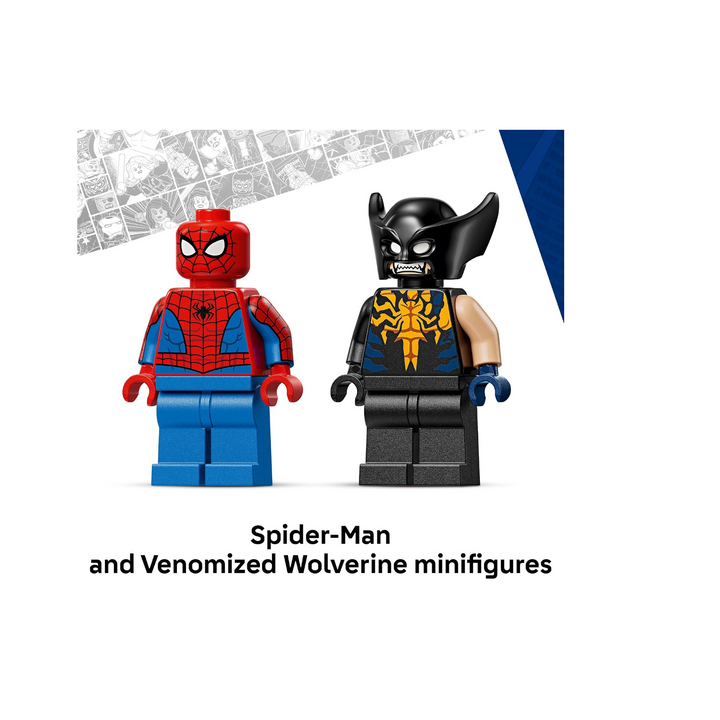 LEGO Marvel Spider-Man Car vs. Venomized Wolverine (76336)
