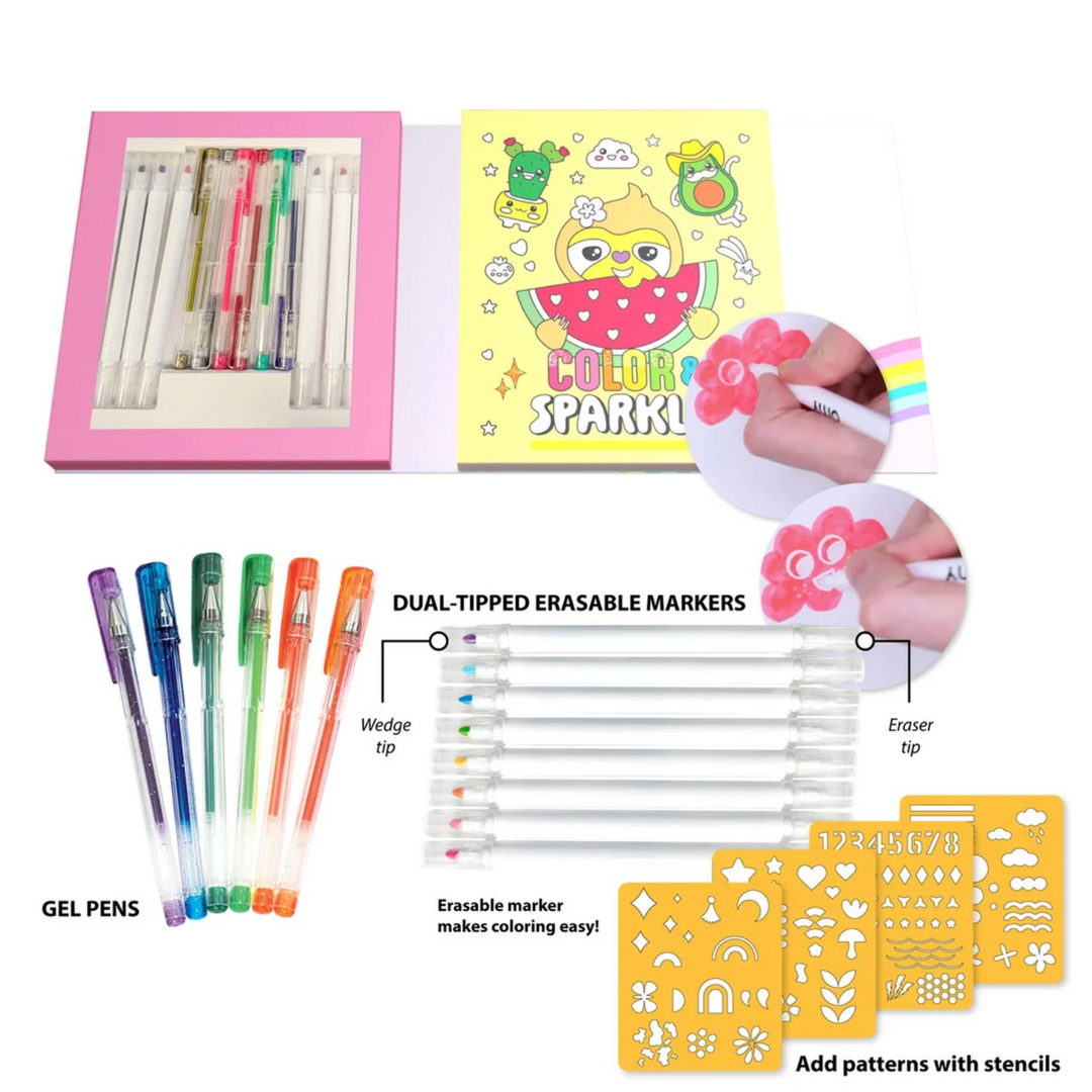 Fun with Color &amp; Sparkle Kawaii Land