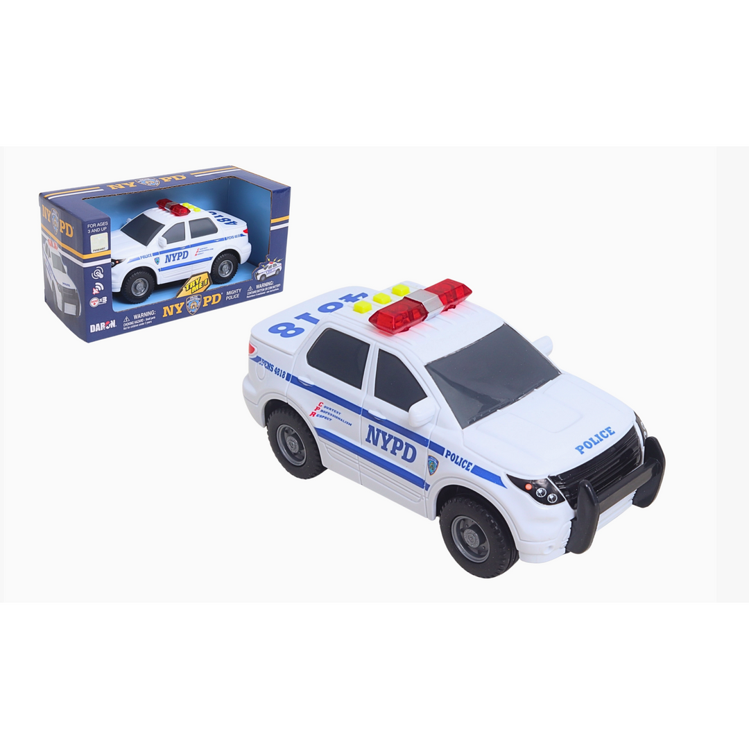 Daron NYPD Mighty Police Car with Lights &amp; Sound