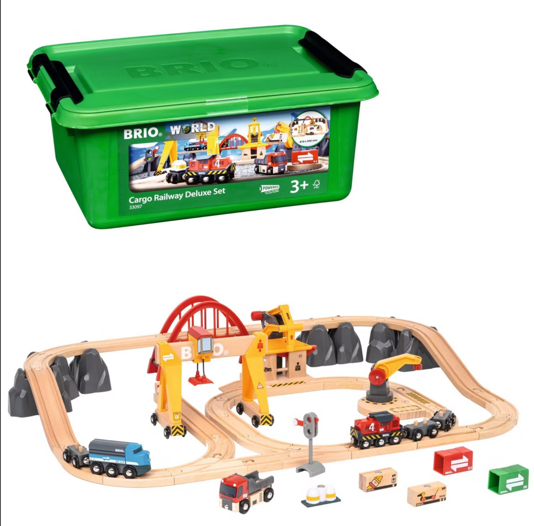 BRIO World Cargo Railway Deluxe Set (33097)