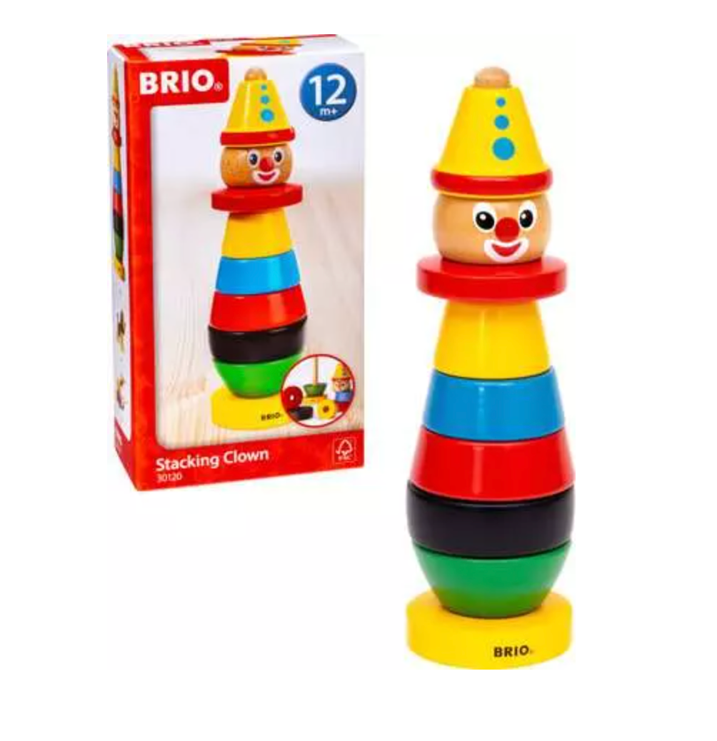 BRIO Stacking Clown