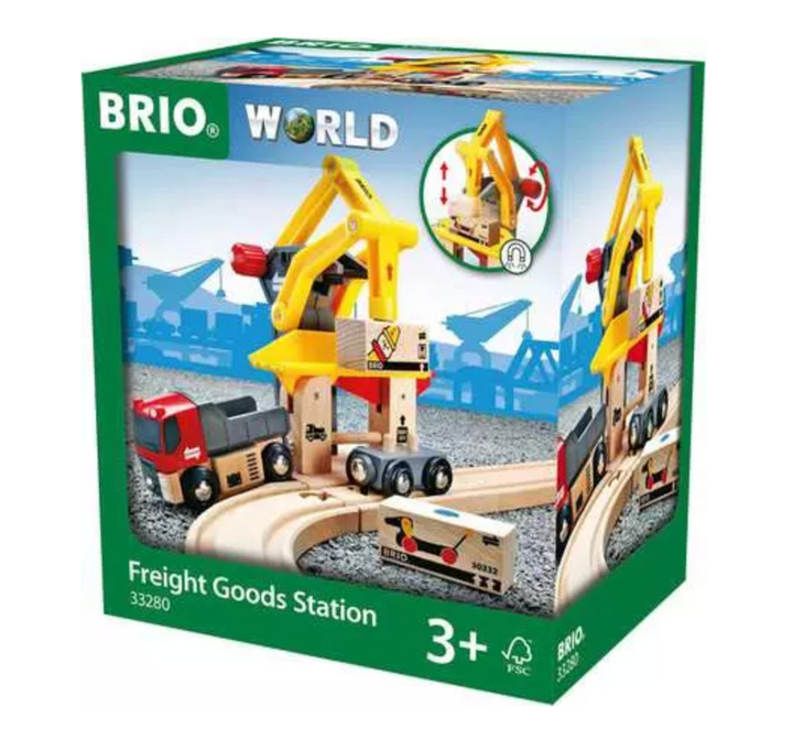 BRIO World Freight Goods Station (33280)