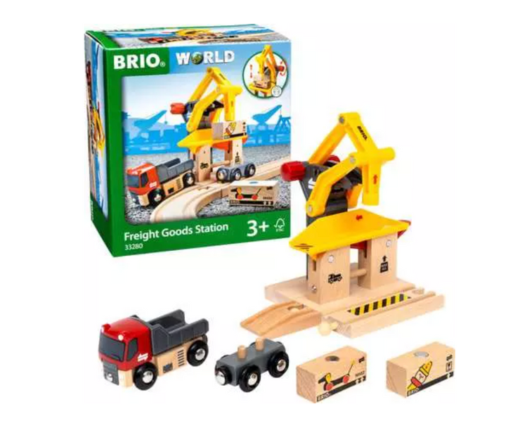 BRIO World Freight Goods Station (33280)
