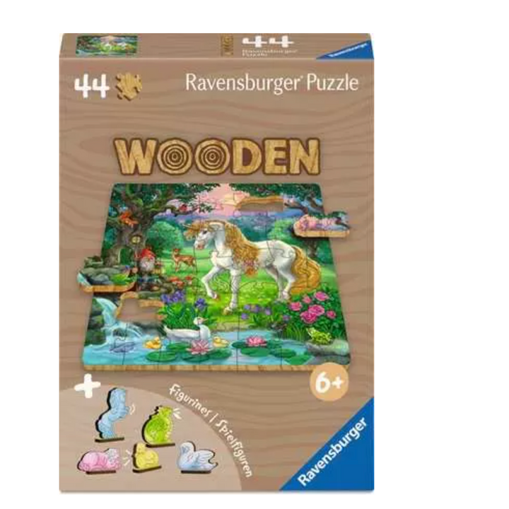 Ravensburger Wooden Unicorn Puzzle – 44 Pieces