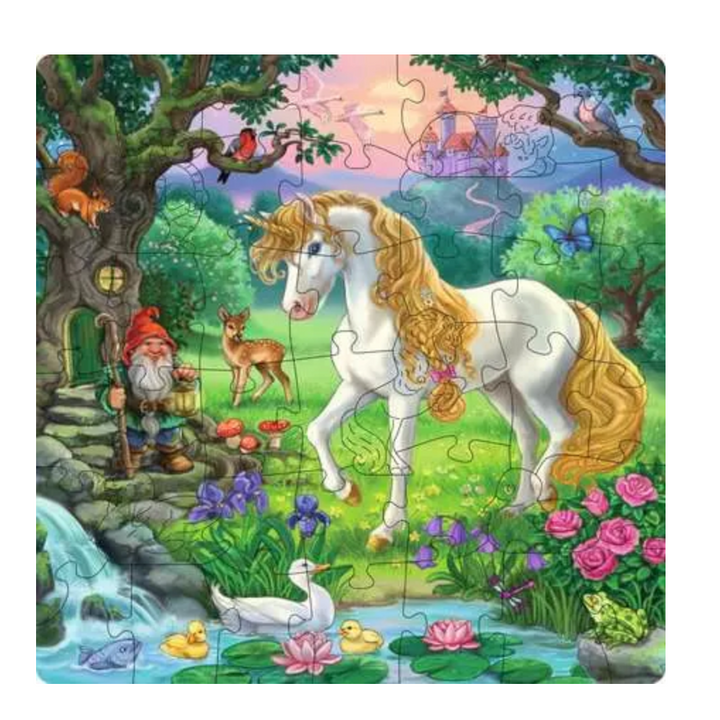Ravensburger Wooden Unicorn Puzzle – 44 Pieces