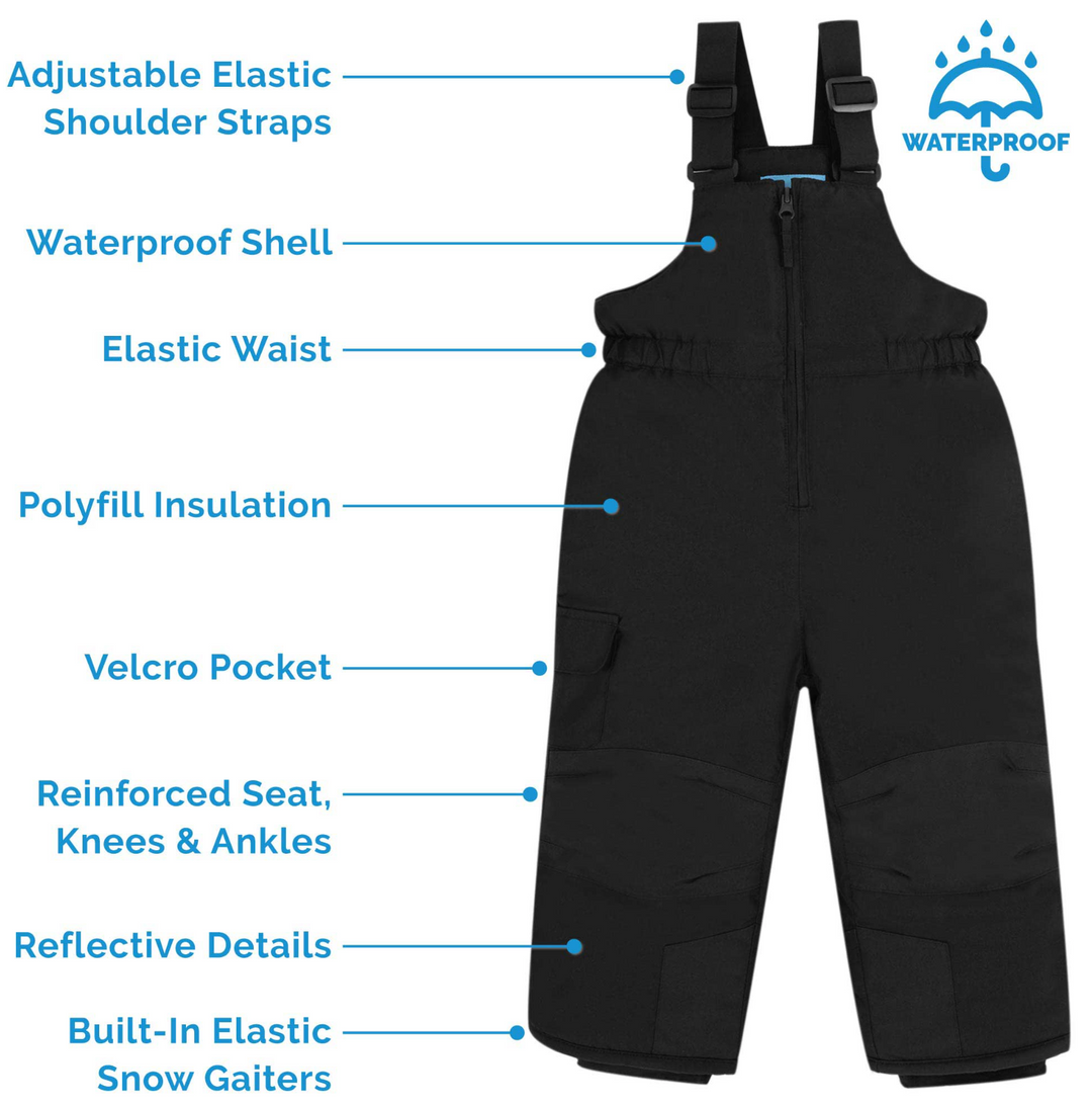 Toasty-Dry Snow Bib Pants