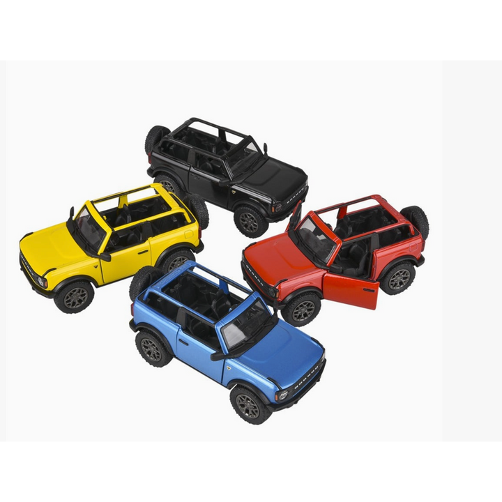 5" Die-Cast Pull Back 2022 Ford Bronco Open Top