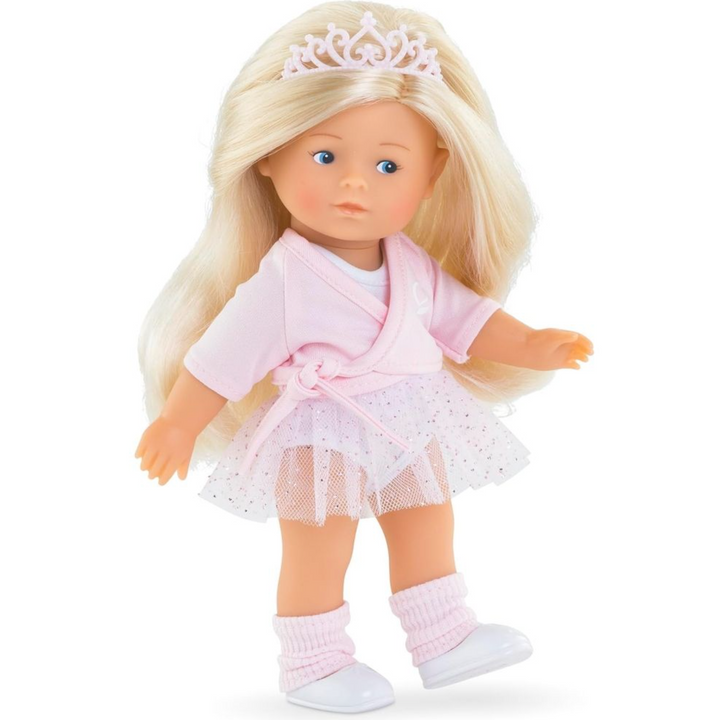 Corolle Mini Corolline Rosy Ballerina Doll Set – 8"