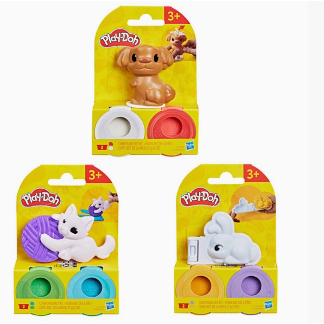 Play-Doh Mini Animal Rolling Craft Kits