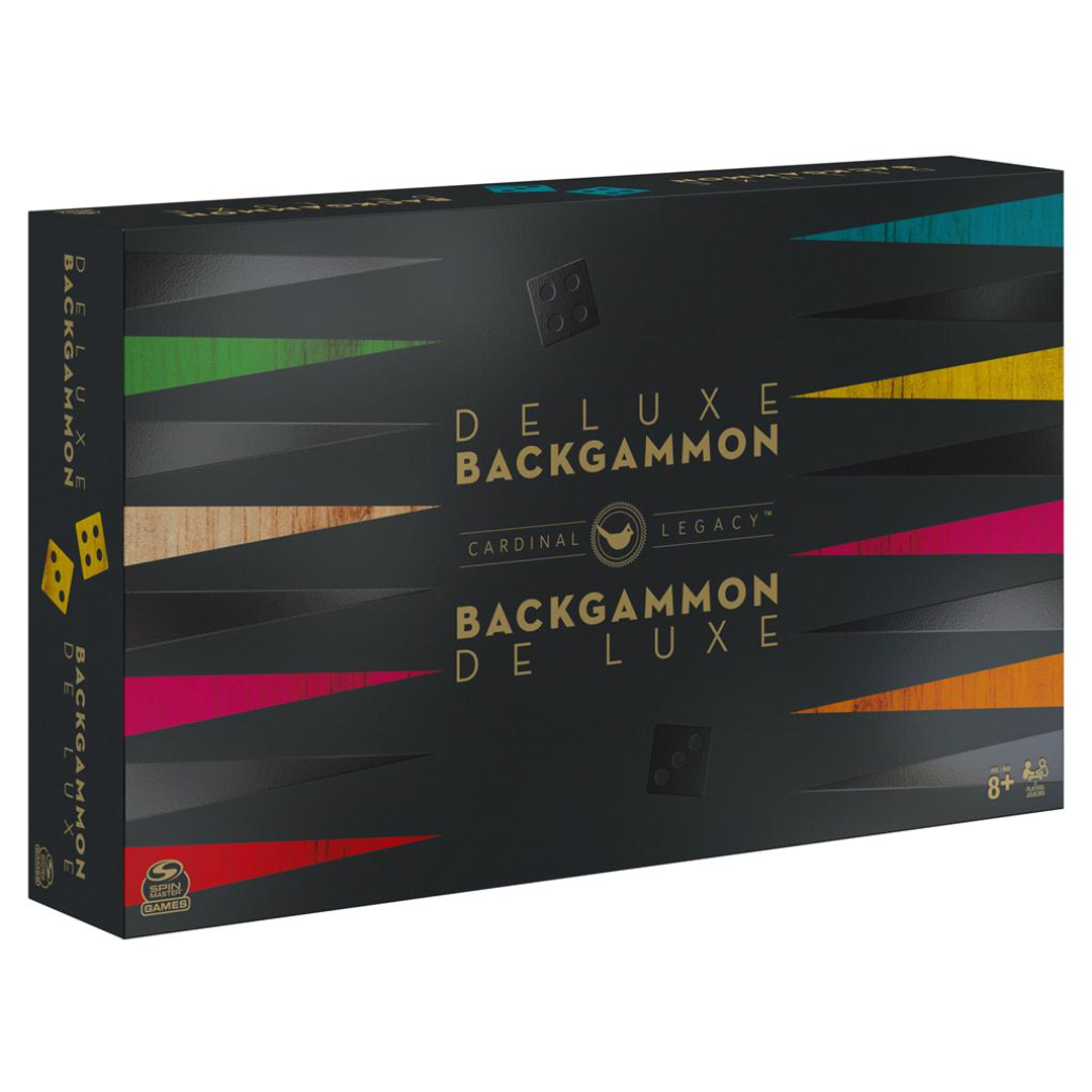Deluxe Wooden Backgammon Set