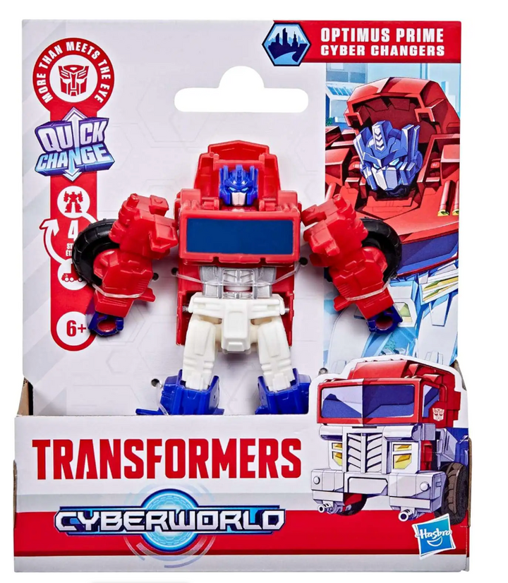 Transformers Cyberworld Armor Up  and Quick Change Action Figure