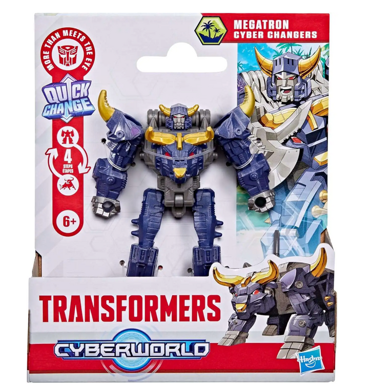 Transformers Cyberworld Armor Up  and Quick Change Action Figure