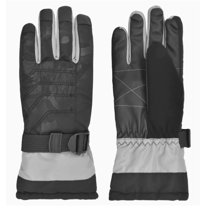 Boys Camo Colorblock Snowboard Glove W. Thinsulate ( 8-12 Years)