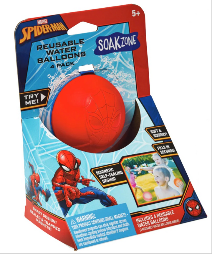 Soak Zone™ Reusable Water Balloons 4-Pack