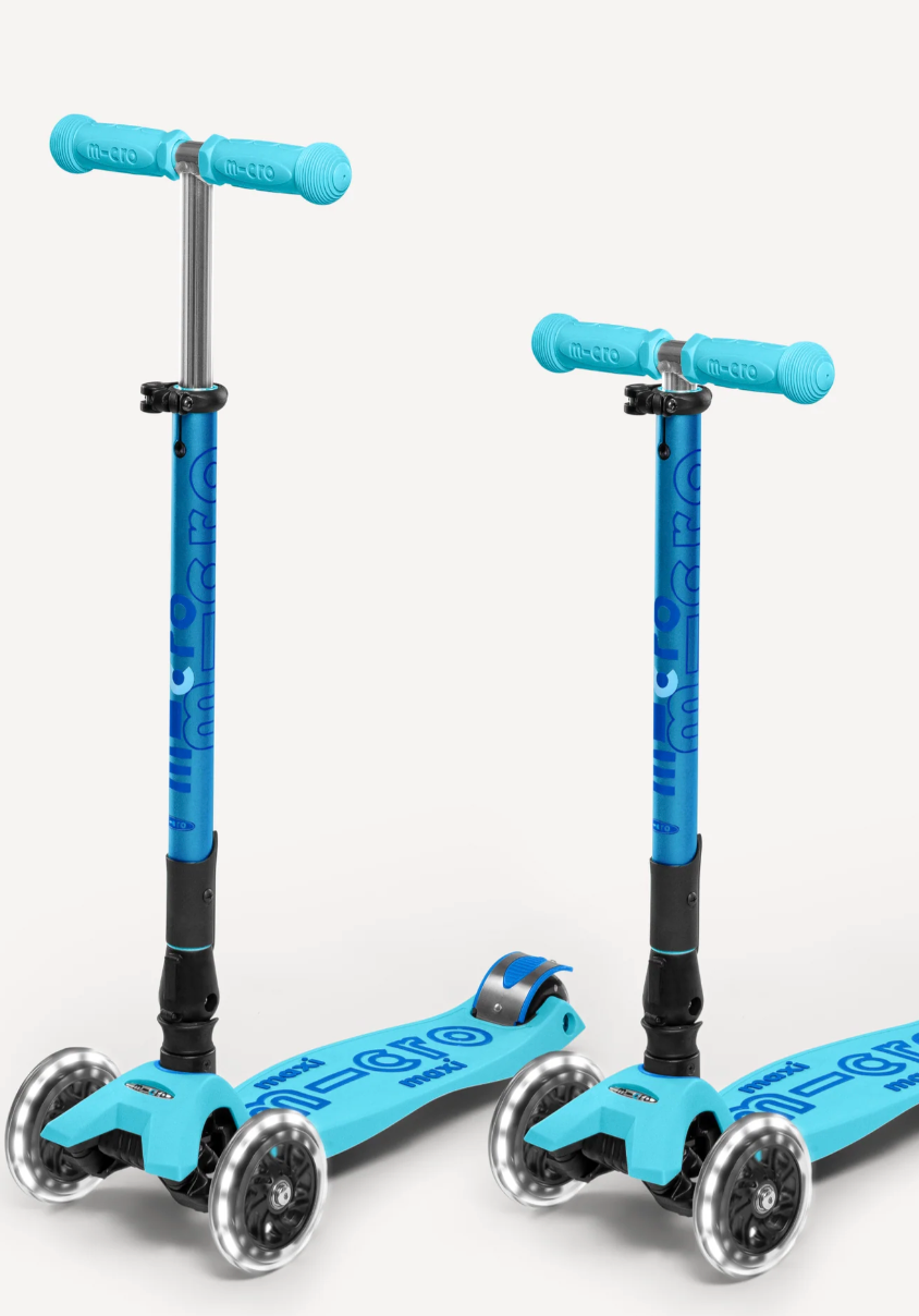 Maxi Foldable LED Scooter for Kids (Ages 5–12)