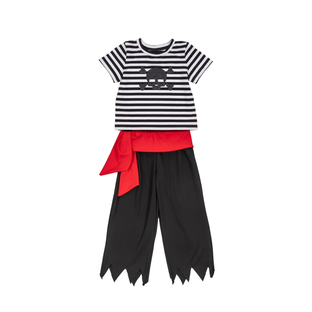 Pirate Mate Costume Set (Shirt, Pants & Sash)
