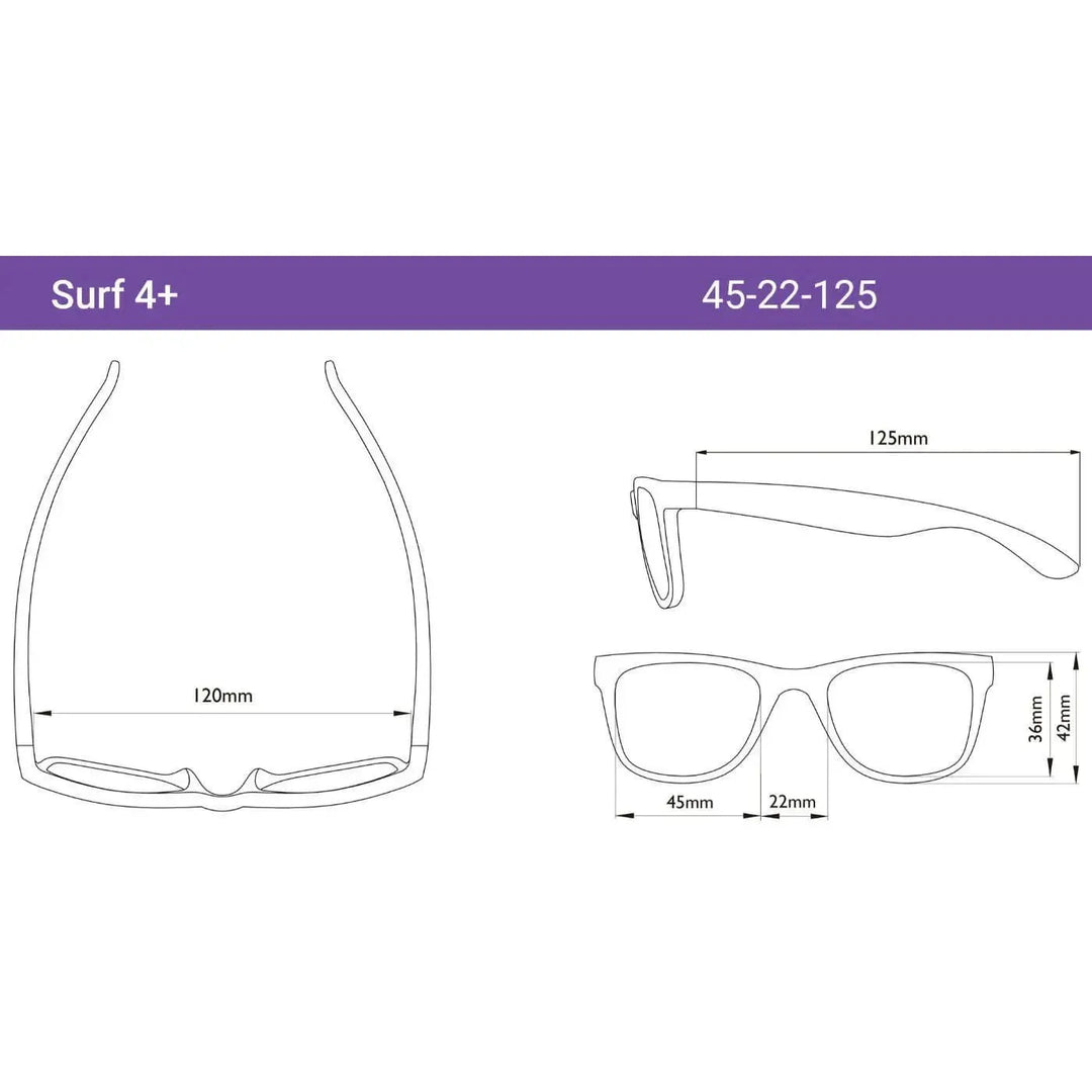 Real Shades Surf Sunglasses for Kids (ages 2+, 4+, 7+)