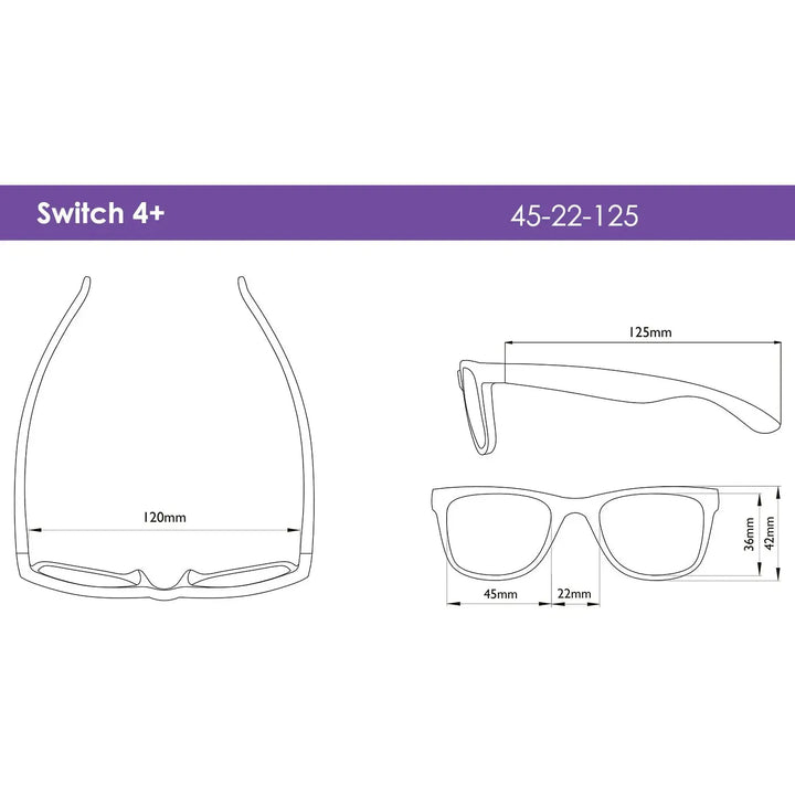 Real Shades Switch Color Changing Kid Sunglasses