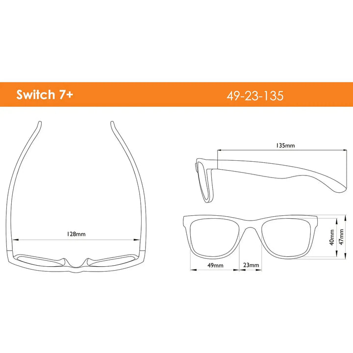 Real Shades Switch Color Changing Kid Sunglasses